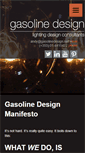 Mobile Screenshot of gasolinedesign.net